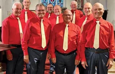 Pershore mens choir - vale harmony in church